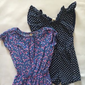 Lot of 2 Rompers